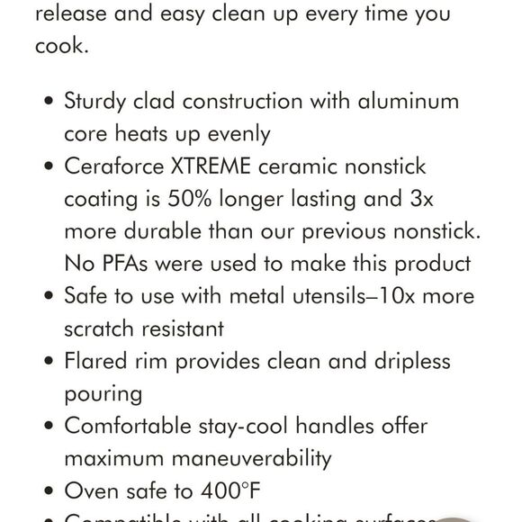 Henckels Release Ceramic Non-Stick 10" Skillet - Picture 6 of 9